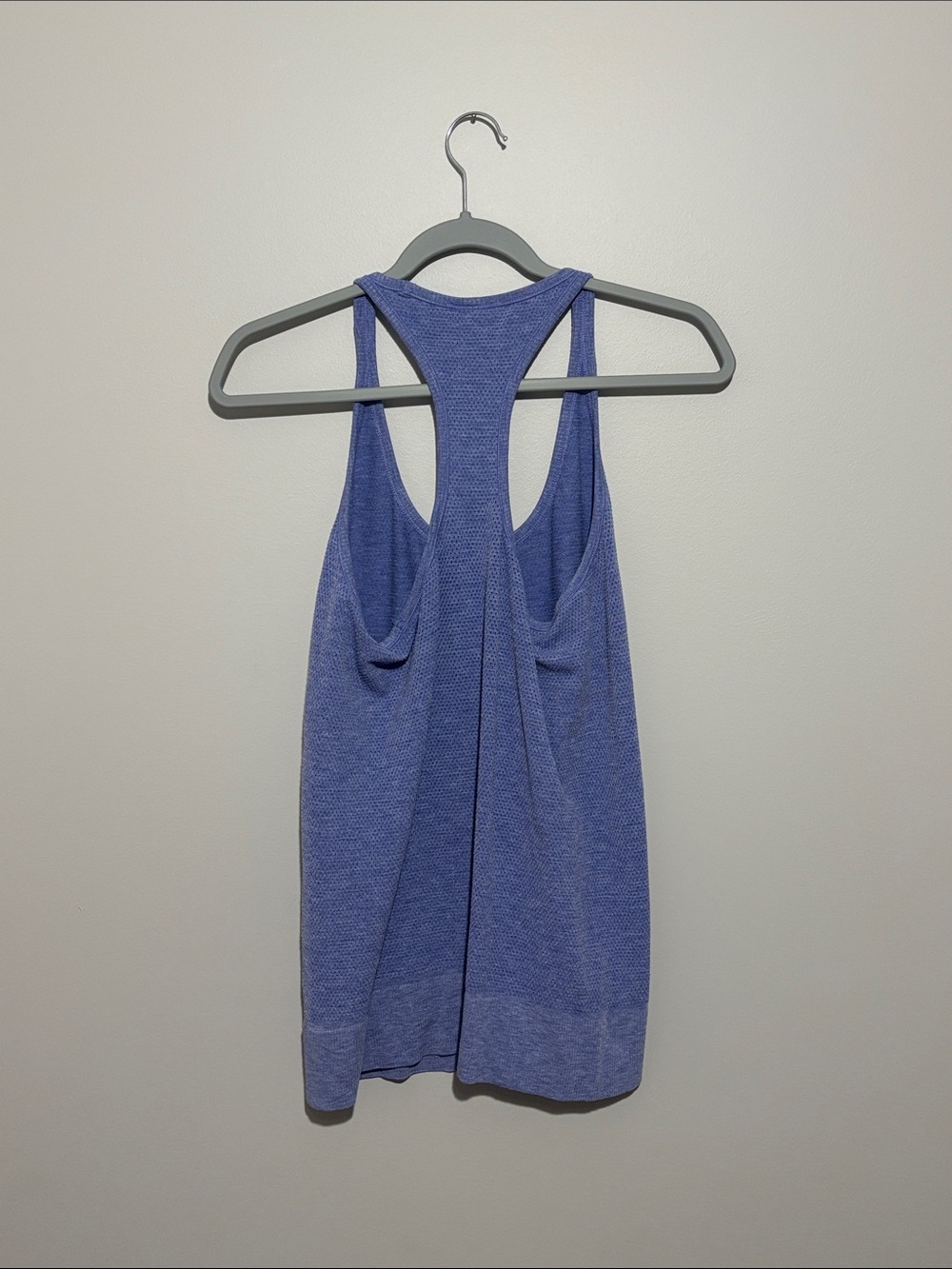 Athleta Blue Racerback Tank Size XL - Picture 3 of 3